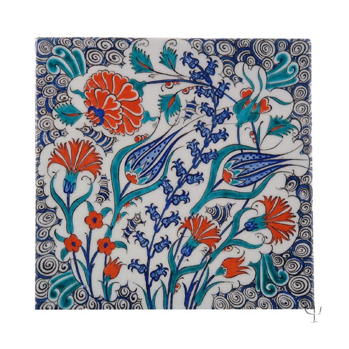 Iznik Tile - Quartz