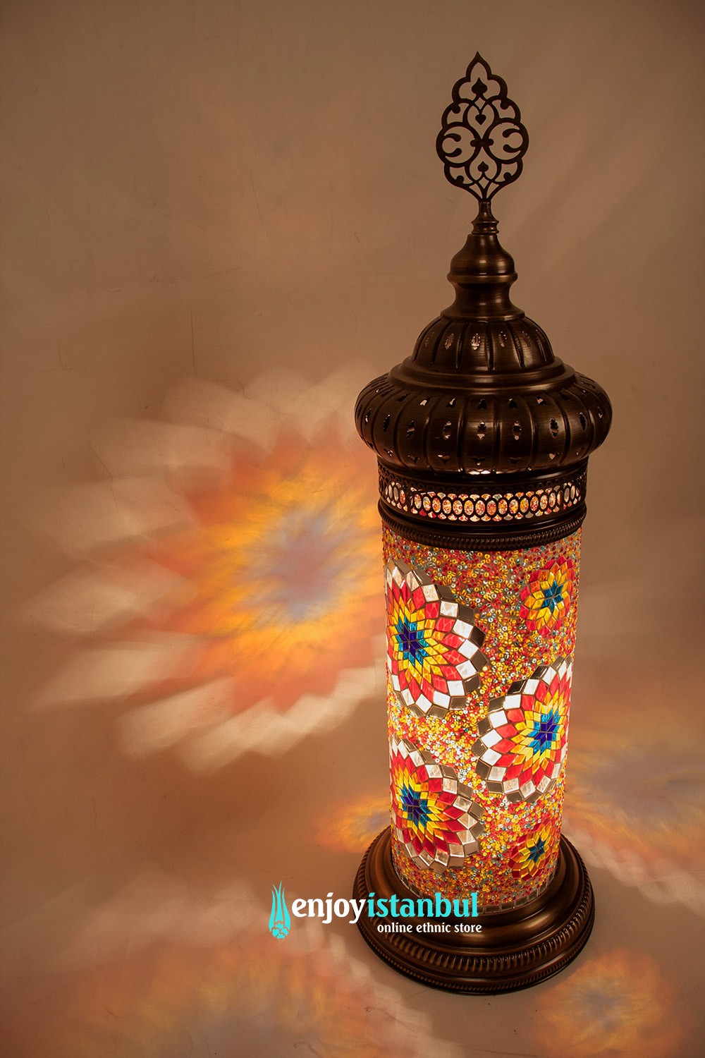 ethnic floor lamp