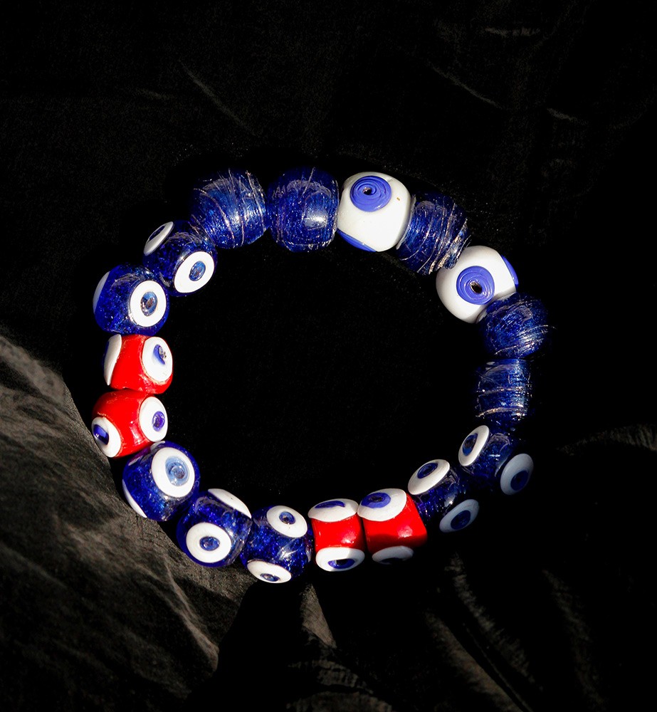 Turkish Evil Eye Bracelet Set Mixed beads