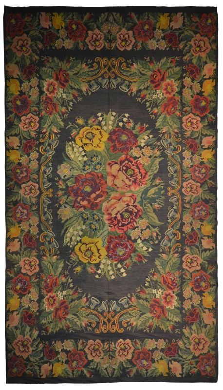 Moldov Kilim Rug- 8.2'X14.4'/2.5X4.4 Mt.