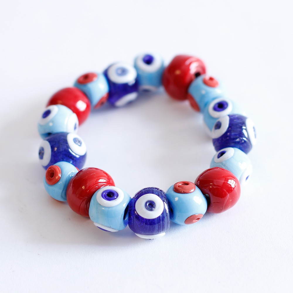 Turkish Evil Eye Bracelet Set Mixed beads