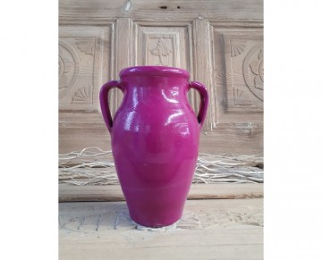 Handmade Terracotta Pot- Turkish Home Decoration - Floor Vase