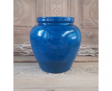 Handmade Terracotta Pot- Turkish Home Decoration - Floor Vase