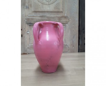 Handmade Terracotta Pot- Turkish Home Decoration - Floor Vase