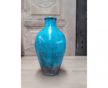 Handmade Terracotta Pot- Turkish Home Decoration - Floor Vase