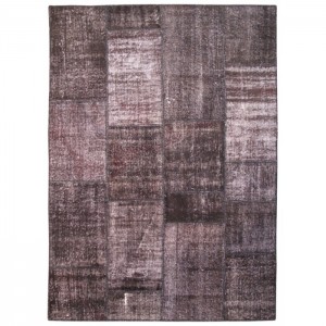 Overdyed Vintage Patchwork Rug - 5.7'X7.9'/1.8X2.4 Mt.