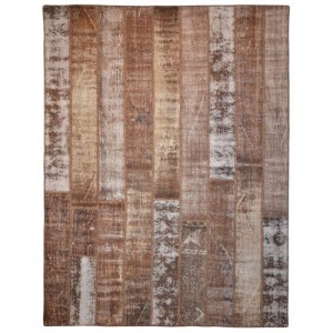 Overdyed Vintage Patchwork Rug - 6'X9.6'/1.8X2.9 Mt.