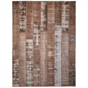 Overdyed Vintage Patchwork Rug - 6'X8.1'/1.8X2.5 Mt.