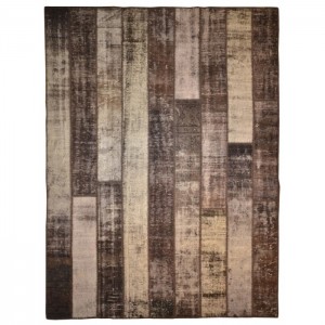 Overdyed Vintage Patchwork Rug - 6'X7.9'/1.8X2.4 Mt.