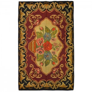 Moldov Kilim Rug- 4.2'X6.8'/1.3X2.1 Mt.