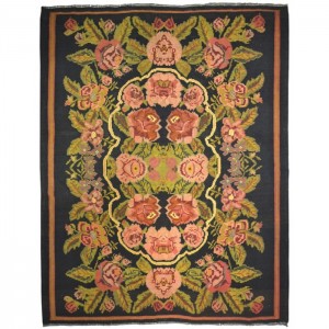 Moldov Kilim Rug- 6.3'X7.9'/1.9X2.4 Mt.