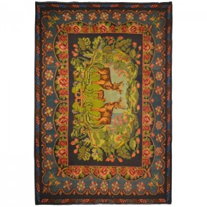 Moldov Kilim Rug- 5.3'X7.7'/1.6X2.3 Mt.