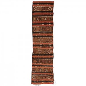 Turkish Kilim Malatya- 2.6'X10'/0.8X3.1 Mt.