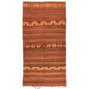 Turkish Kilim Konya- 4.6'X9.2'/1.4X2.8 Mt.