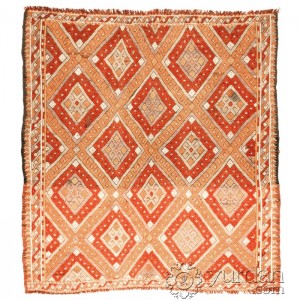 Turkish Kilim Cicim- 5'X5.3'/1.5X1.6 Mt.