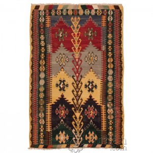 Turkish Kilim-Obruk- 5.4'X8.2'/1.7X2.5 Mt.