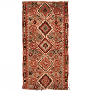 Turkish Kilim-Eshme- 5.3'X10.5'/1.6X3.2 Mt.