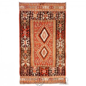 Turkish Kilim-Chal- 4.9'X8.5'/1.5X2.6 Mt.