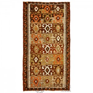 Turkish Kilim Konya- 4.9'X9.7'/1.5X3 Mt.