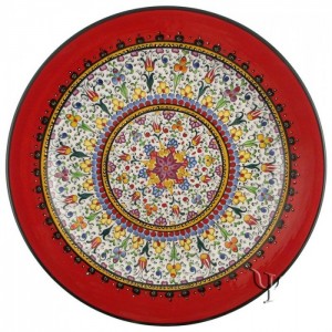 Iznik Design Ceramic Plate - Millenium