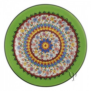 Iznik Design Ceramic Plate - Millenium