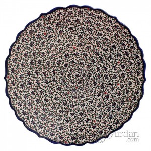 Iznik Design Ceramic Plate - Carnation