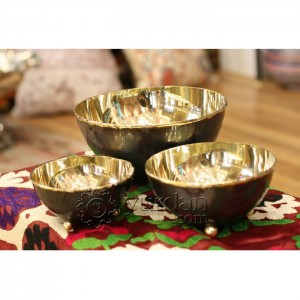 Turkish Copper Bowl Set