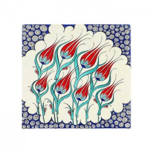 Iznik Tile - Tulip