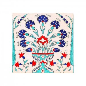 Iznik Tile - Carnation