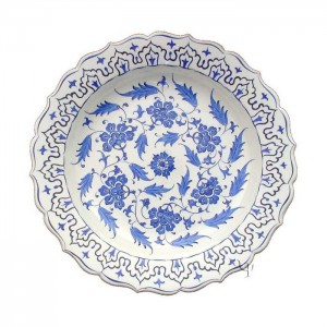 Iznik Design Ceramic Plate - Baba Nakkash