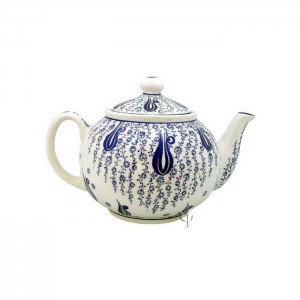 Iznik Design Ceramic Teapot