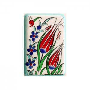 Iznik Design Ceramic Coaster