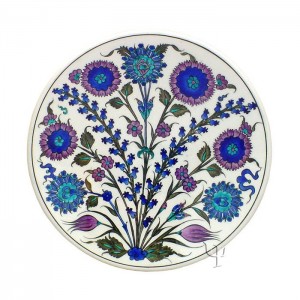 Iznik Design Ceramic Plate - Classical Iznik