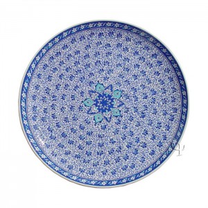 Iznik Design Ceramic Plate - Carnation