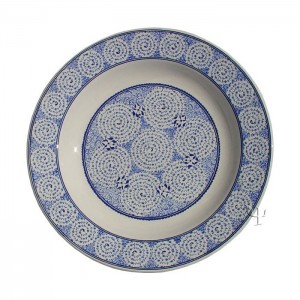 Iznik Design Ceramic Plate - Halic