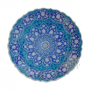 Iznik Design Ceramic Plate - Baba Nakkash