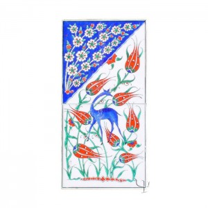 Iznik Tile Panel - Quartz