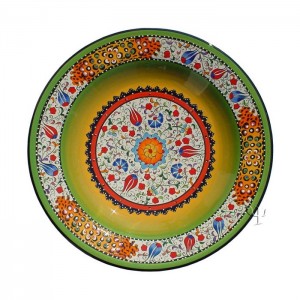 Iznik Design Ceramic Plate - Millenium