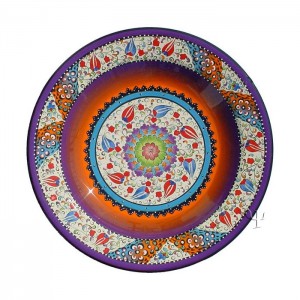 Iznik Design Ceramic Plate - Millenium