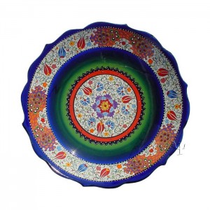 Iznik Design Ceramic Plate - Millenium