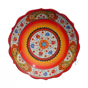 Iznik Design Ceramic Plate - Millenium