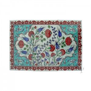 Iznik Tile Panel - Quartz