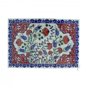 Iznik Tile Panel - Quartz