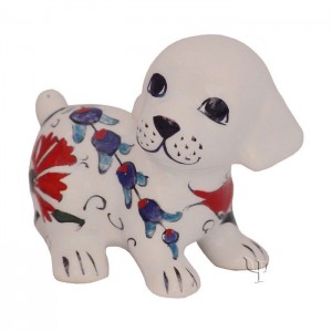 Iznik Design Ceramic Dog