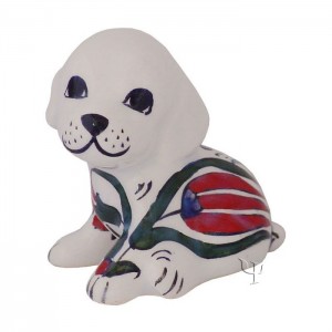 Iznik Design Ceramic Dog