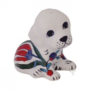 Iznik Design Ceramic Dog