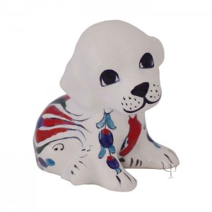 Iznik Design Ceramic Dog