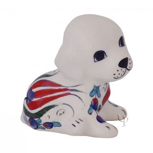 Iznik Design Ceramic Dog