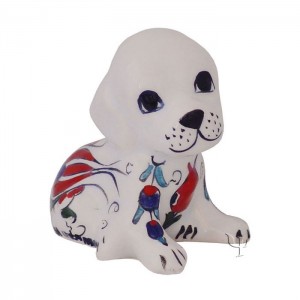 Iznik Design Ceramic Dog