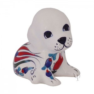 Iznik Design Ceramic Dog